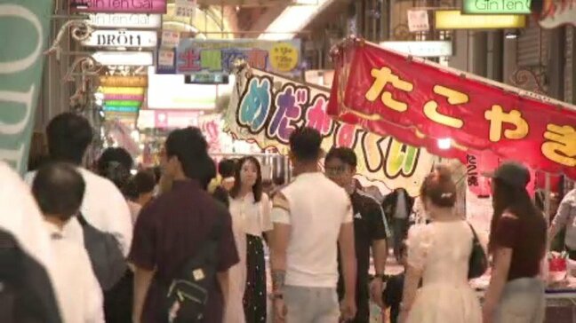 松山の夏の風物詩「土曜夜市」スタート 今年からイートインスペースも|TBS NEWS DIG