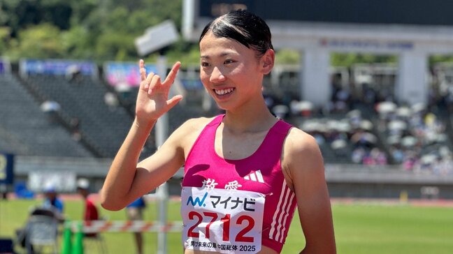 800m・久保凛が2分02秒34で史上初3連覇!「達成できて嬉しい」も「タイムが出なくて悔しい」世界陸上の参加標準突破はならず【インターハイ】|TBS NEWS DIG