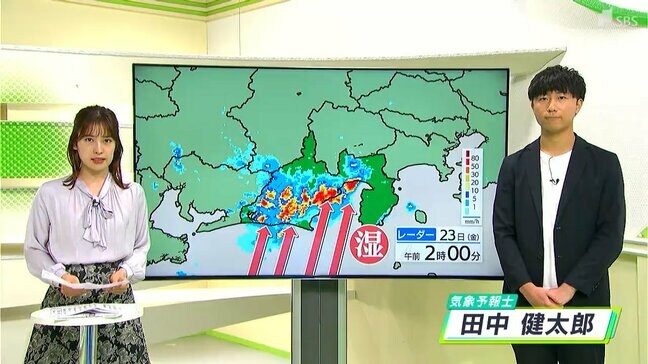 湿った南風と北からの冷たい風がぶつかり前線が…24時間で318ミリも猛烈な雨が降ったワケ【気象予報士解説】|TBS NEWS DIG