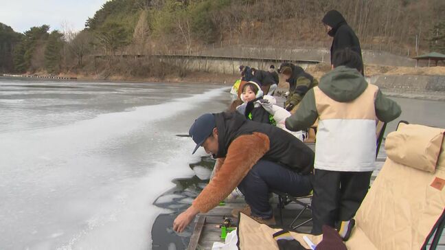 体長6センチ~7センチが多く…釣果は?冬の湖でワカサギ釣り 長野・松本市|TBS NEWS DIG