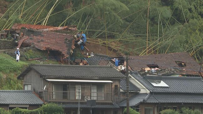 容体不明の女性らしき人を発見　鹿児島県姶良市の住宅全壊現場　　|TBS NEWS DIG