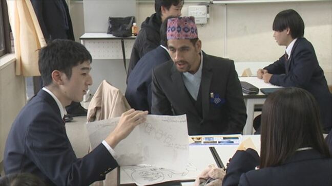 「日本語とか関係なく交流できると感じた」高校生がアジア圏の留学生と交流授業　山梨|TBS NEWS DIG
