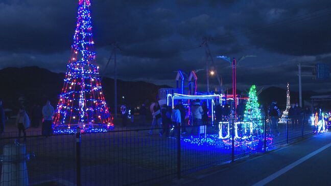 クリスマスイブにオススメスポット　道の駅阿武町でイルミネーション　山口県阿武町|TBS NEWS DIG