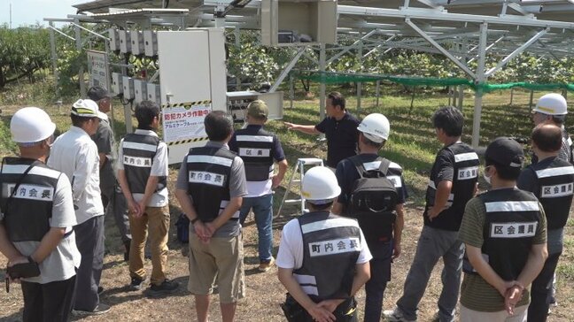 太陽光発電施設で災害時に地域の住民に電力を供給し携帯電話の充電などに活用　住民に説明会　山梨・南アルプス市|TBS NEWS DIG