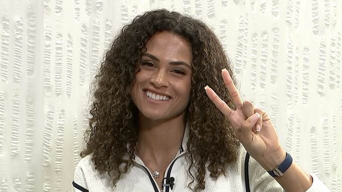 織田裕二さん「絶対に見たい」女子400ｍハードル S･マクローフリンが9月東京での活躍誓う【東京2025世界陸上】|TBS NEWS DIG