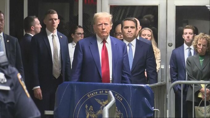 保証金265億円を確保　トランプ前大統領　資産の差し押さえを回避