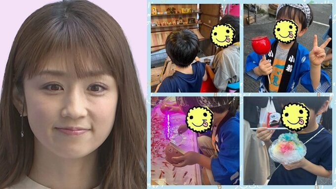 【 小倉優子 】　子どもたちとお祭りを満喫　「金魚すくいで新しい仲間が我が家に」　5年間育てた金魚と新入り家族を紹介|TBS NEWS DIG
