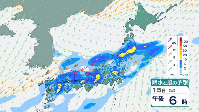 【秋雨前線が停滞】来週にかけて雨具手放せない一週間に　15日(火)は湿った空気が入り広く雨|TBS NEWS DIG