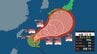 【台風情報】ノロノロ…急カーブした後はゆらゆらと… 台風26号(スリゲ) 沖縄から九州・四国・本州(近畿・関東など)にゆっくり接近の予報 最大瞬間風速60m/s“強い”勢力へ 雨と風のシミュレーション (気象庁26日午前0時45分発表)　|　山口のニュース・天気・防災｜tys NEWS｜ｔｙｓテレビ山口