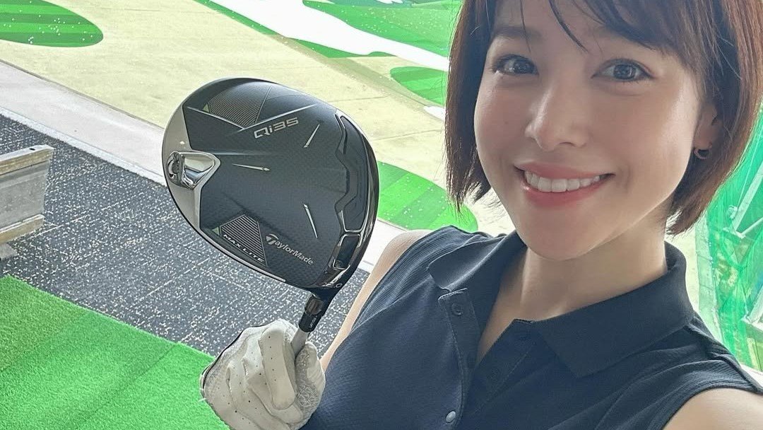 鷲見玲奈 】「ドライバーは初めて200yard越え」ゴルフセットを