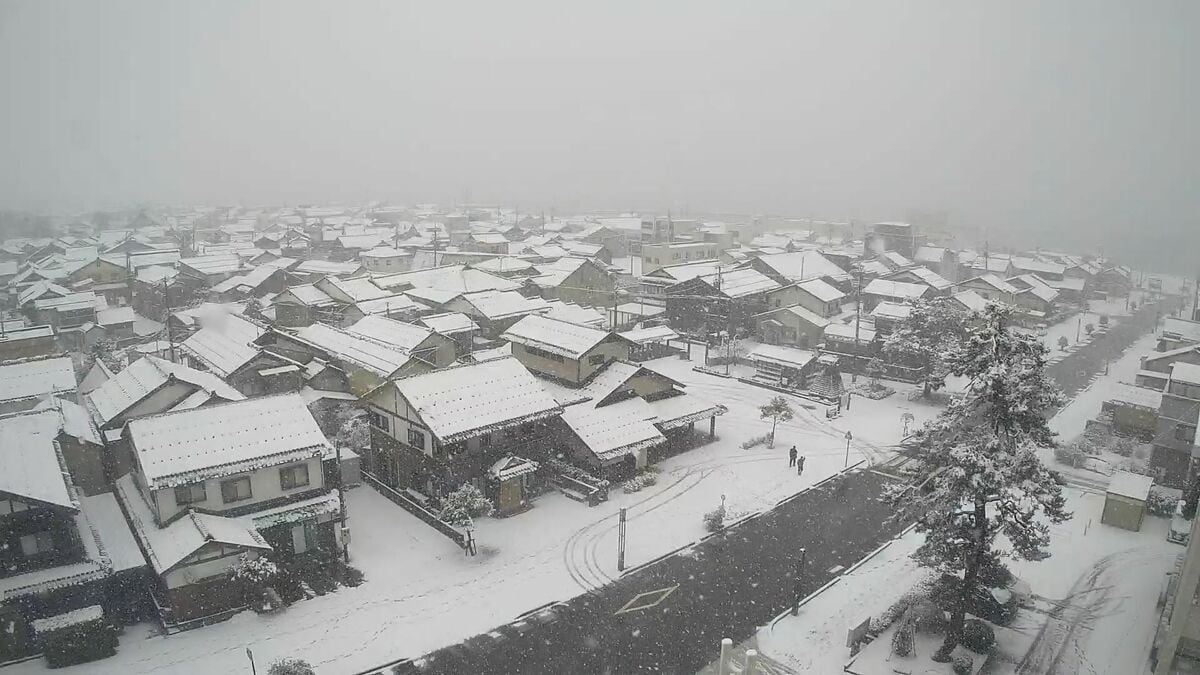 22日朝までに「平地でも最大30センチ」降雪量さらに増える見通し・石川 | TBS NEWS DIG