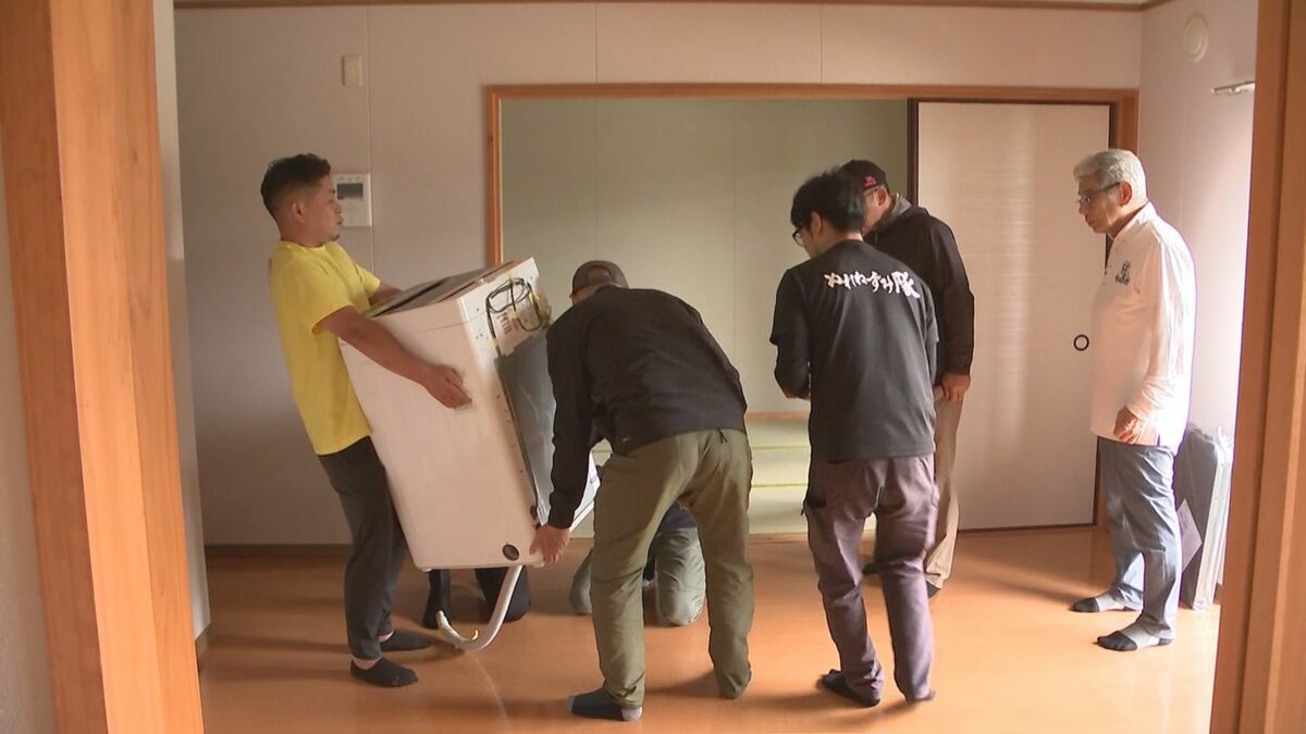 九重町の土砂崩れ　被災住民の避難先へ民間団体が支援物資を届ける　大分