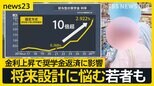 金利上昇で奨学金返済に影響 「そんな金利見たことない」 返済苦で狭まる“将来の選択肢” 救済制度はあるのか?【news23】|TBS NEWS DIG