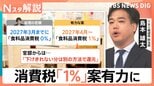 消費税「4月から1％」案が政府内で有力に、「統一地方選挙」前に公約実現で成果をアピール？【Nスタ解説】|TBS NEWS DIG