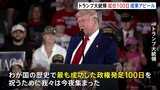 「不法な越境が99.999%も減った」トランプ大統領が就任100日で成果アピール 仲介難航のウクライナ・ガザ情勢には触れず|TBS NEWS DIG