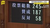 インテリジェンス機能強化に向け 「国家情報会議」設置法案が参議院本会議で可決　議長は総理大臣　事務局として「国家情報局」新設|TBS NEWS DIG