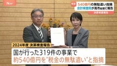 約540億円の“税金の無駄遣い”指摘　会計検査院が高市総理に報告　決算検査報告| TBS CROSS DIG with Bloomberg