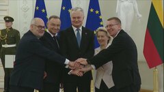 バルト三国がロシアの電力網との接続を遮断　ヨーロッパ大陸との電力網に接続| TBS CROSS DIG with Bloomberg