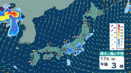 今後の雨 】雷を伴い非常に激しい雨の所も 東北・北陸150ミリ、北海道