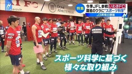 いわきFC大躍進の背景に「スポーツ科学」に基づくトレーニング【2020年