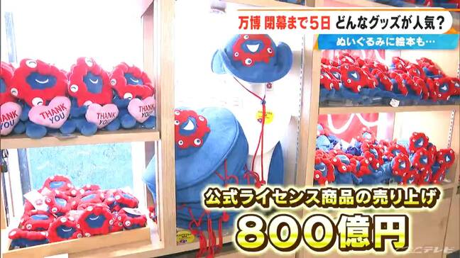 万博のお土産・グッズは何買った?ミャクミャク×サンリオのコラボ商品が大人気  大屋根リングのノートやパズルも|TBS NEWS DIG