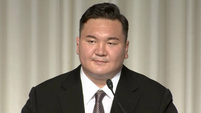 白鵬翔氏が会見「協会の中ではなく外の立場から相撲の発展に力注ぐことが良いと判断」今後は「相撲を世界に広めていく活動」|TBS NEWS DIG