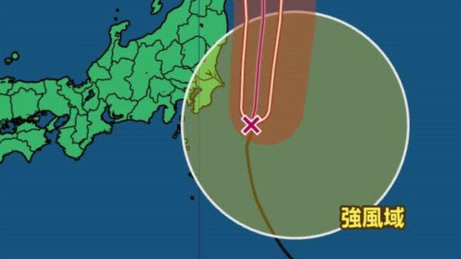 【台風情報】 台風5号(ナーリー)時速35kmで北上 【進路予想・雨と風のシミュレーション】|TBS NEWS DIG