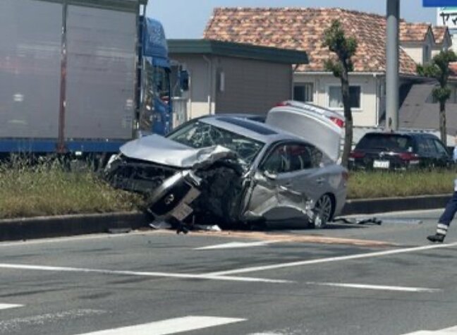 酒気帯び運転の疑いで逮捕者も　国道13号で複数台の車が絡む事故（山形）|TBS NEWS DIG