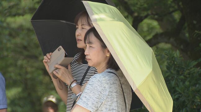 石川県内に熱中症警戒アラート 金沢33度予想|TBS NEWS DIG