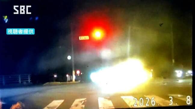 赤信号を無視して次々と左折…ドライブレコーダーが捉えた危険な走行の実態　複数のバイクや車　富山県では赤信号を無視した車による死亡事故も…長野・塩尻市|TBS NEWS DIG