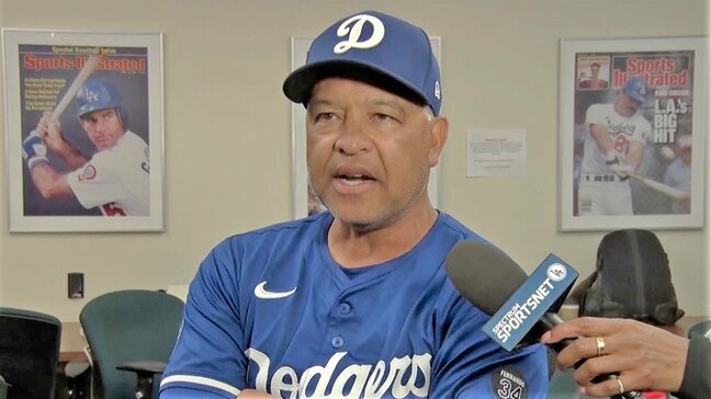 大谷翔平、投手復帰時期について ロバーツ監督「近いうちに話し合いたい」開幕第2戦の先発「公式には発表出来ない」|TBS NEWS DIG