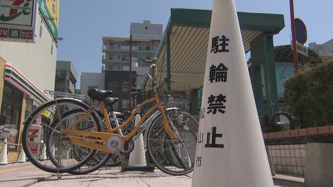 「線も引いてあるし」駐輪禁止の“車の副道”に大量の放置自転車、休日は約600台にも…そもそも不足していた駐輪場問題で、対策に乗り出した行政 背景には市駅前で進む“大事業”|TBS NEWS DIG