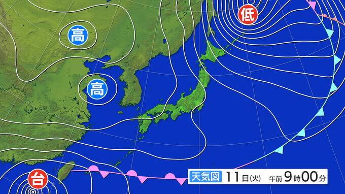 【気象情報】台風26号は沖縄に接近中！警報級の大雨のおそれ　一方、北海道は局地的大雪に 夕張で積雪33センチ《雨と風の予想シミュレーション　11日正午～14日正午》　|　北海道のニュース｜HBC北海道放送
