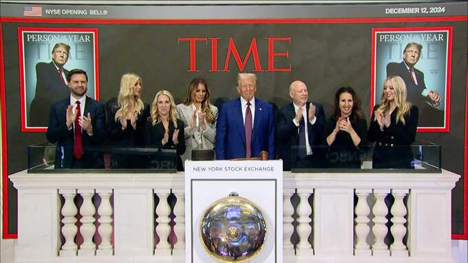 トランプ氏、一連の減税表明でウォール街にアピール－ＮＹＳＥ訪問