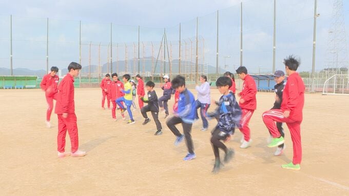走ることの楽しさを感じてもらえたら　高校生アスリートが教える「かけっこ教室」　山口|TBS NEWS DIG