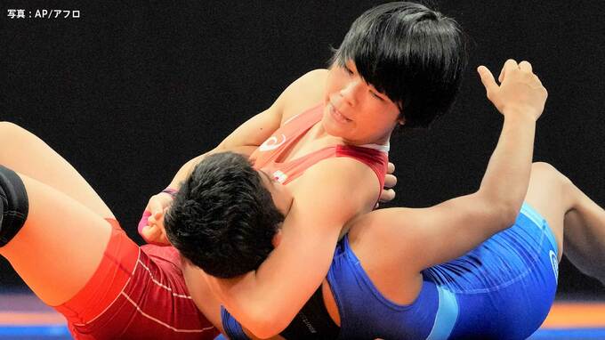 レスリング女子53㎏級 藤波 130連勝で金メダル！3試合で1ポイントも奪われず完全V 50㎏級 吉元、57㎏級 櫻井も金メダル【アジア大会】|TBS NEWS DIG