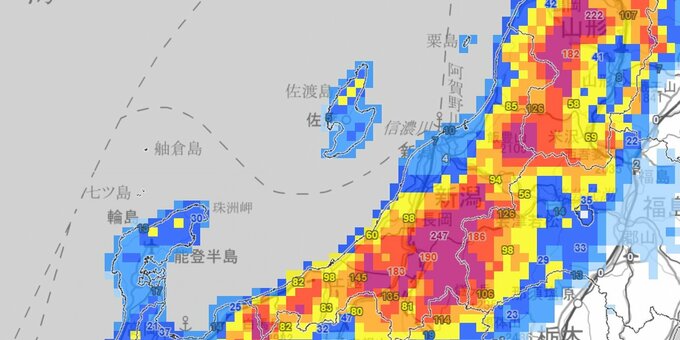 【大雪情報】東北から山陰にかけ　積雪の深さ 平年の2倍以上の所も　強い冬型の気圧配置は25日にかけて続き寒気流れ込む【雪と雨のシミュレーション】　|　富山のニュース｜天気・防災｜チューリップテレビ