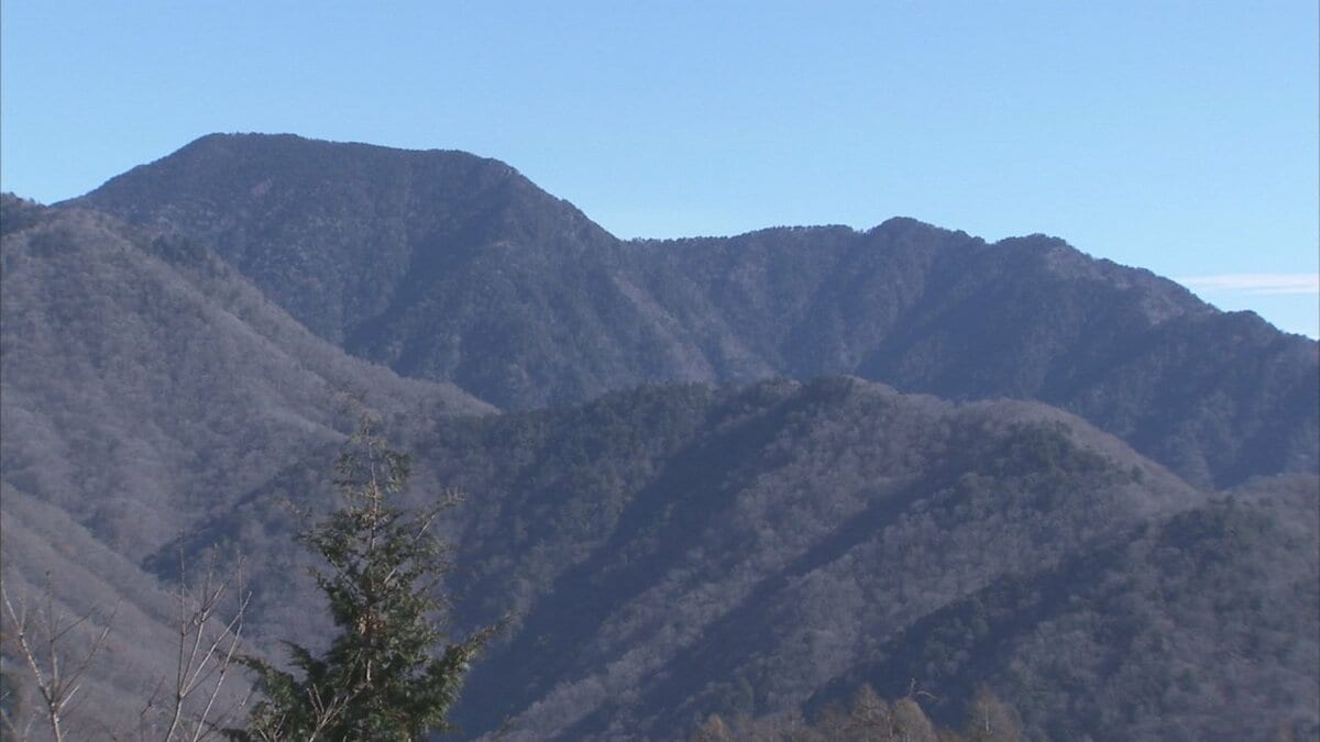 「息子が登山に行き戻ってこない」と通報　登山先の飛龍山には遺体　行方不明の男性か　山梨・丹波山村