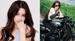 【 ダレノガレ明美 】　相棒「トライアンフ『Bonneville T120 Black』」で爽快ツーリング　「リアル峰不二子」「イケてる姉さん」「このままポスターに」と絶賛の声|TBS NEWS DIG
