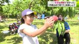 「あまかった」園児がモモ狩り体験「丹精込めて育てた」観光農園も自信のぞかせる 青森県五戸町|TBS NEWS DIG