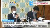 「旧統一教会」関連団体会合に政務活動費…3県議が使っていたと共産党県委員会が公表 長野 | SBC NEWS | 長野のニュース | SBC信越放送
