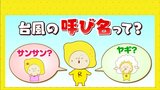「ヤギ」「サンサン」「ウサギ」台風に付けられる呼び名って何?|TBS NEWS DIG