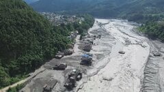 中国・ネパール国境の土石流　氷河や土砂の崩落で急激に増水した可能性　温暖化による影響の指摘も| TBS CROSS DIG with Bloomberg