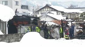 高齢の夫婦と連絡取れず 焼け跡から1人の遺体 6日未明 福井・大野市で住宅全焼 大雪残る中|TBS NEWS DIG