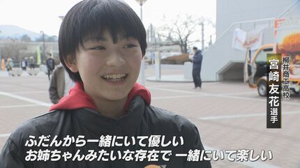 バドミントンACT SAIKYO 田口真彩選手の応援に日本代表