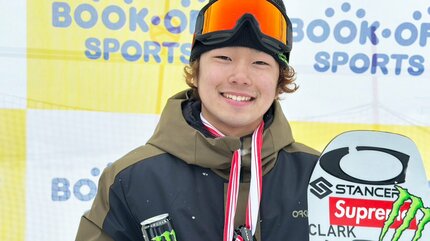 ビッグエア世界王者・長谷川帝勝がスロープスタイルで全日本初優勝「1位になるのは気持ちいい」【スノーボード】 | TBS NEWS DIG