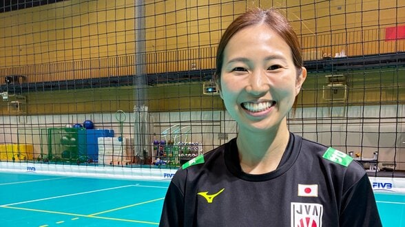 35歳で初招集のバレー女子日本代表・栄絵里香「世界のトップに立つことに私は1ミリも妥協しない」【実況席から見える世界】|TBS NEWS DIG