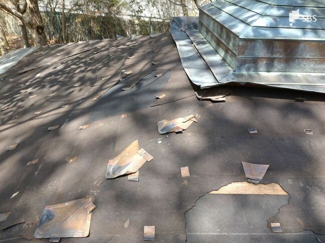 公園で東屋の屋根から銅板236枚盗まれる 被害は164万円に 警察が窃盗事件として捜査＝静岡・伊東市|TBS NEWS DIG