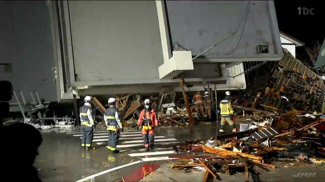 余震多発で救助難航　なぜ能登半島地震は余震が多いのか　専門家は「まだまだ注意が必要」|TBS NEWS DIG