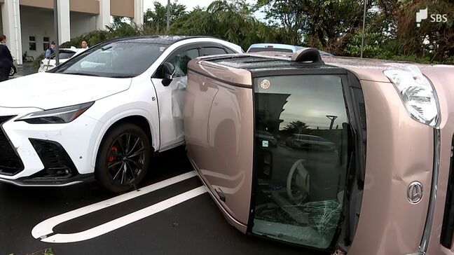 「聞いたことのない音」台風15号で静岡県内に線状降水帯発生 各地で倒木や突風被害、80代男性が行方不明か=静岡|TBS NEWS DIG